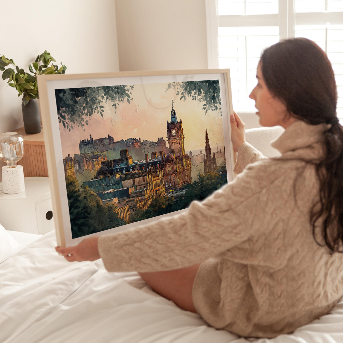 Edinburgh Castle travel poster – view 3