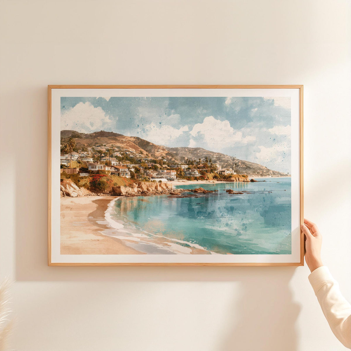 Laguna Beach travel poster – view 2