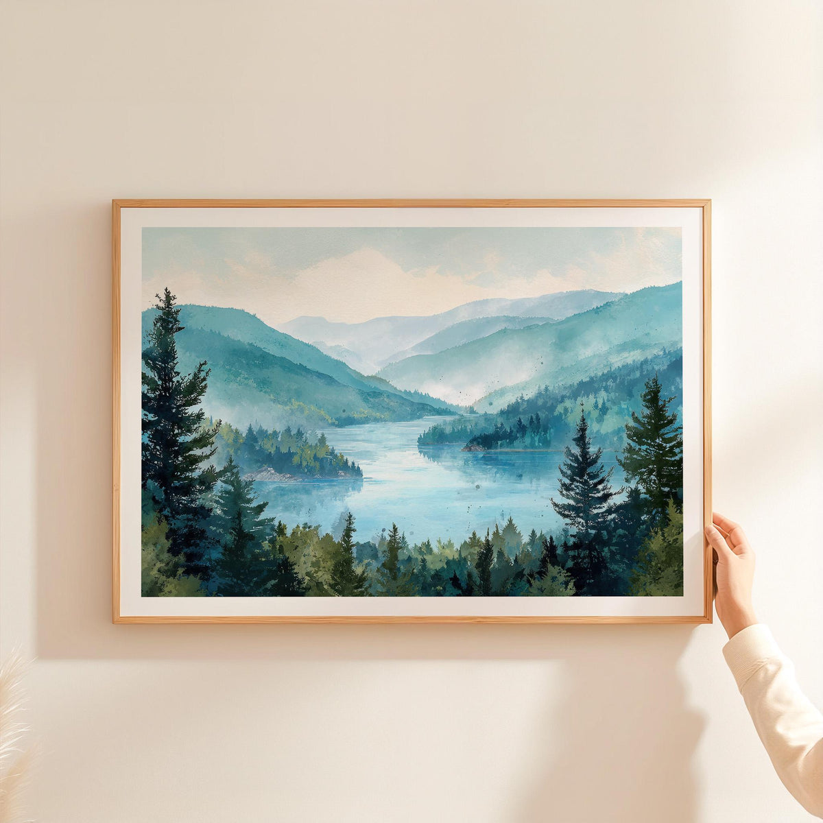 Lake George travel poster – view 2