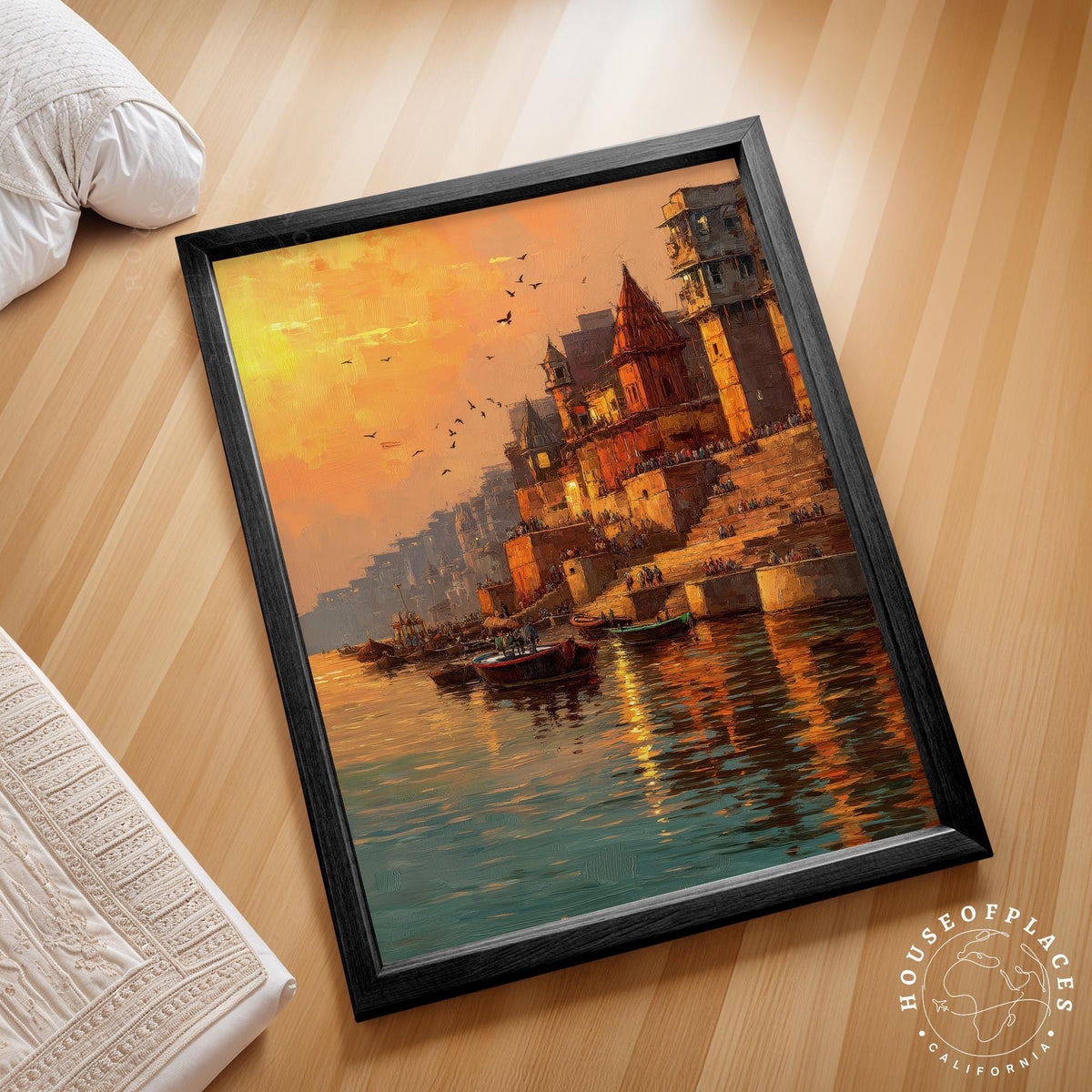 Varanasi travel poster – view 2