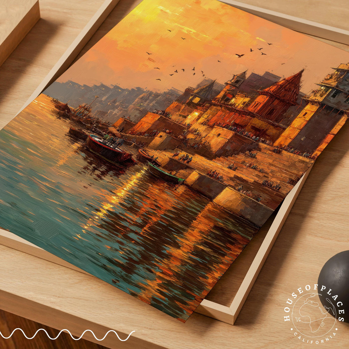Varanasi travel poster – view 7