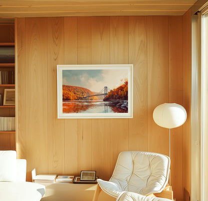 Hudson River Valley travel poster – view 4