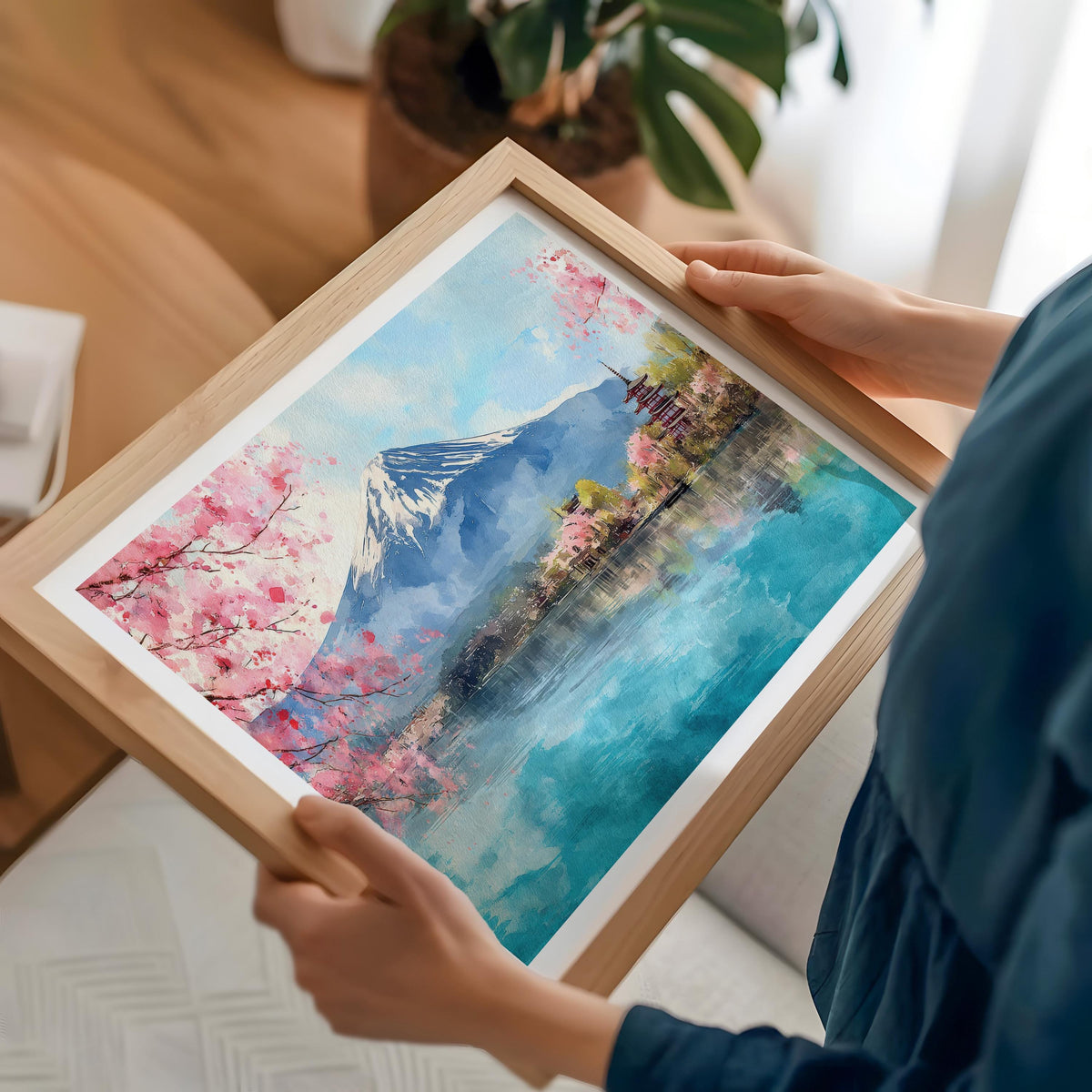 Mount Fuji travel poster – view 7