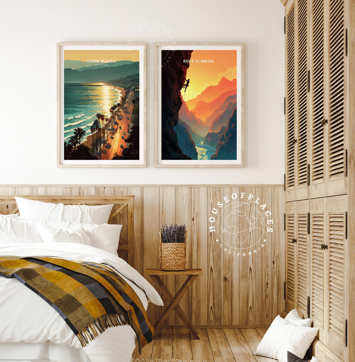 Santa Monica travel poster – view 9