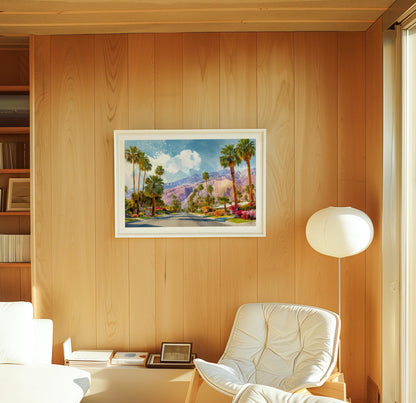 Palm Springs travel poster – view 4