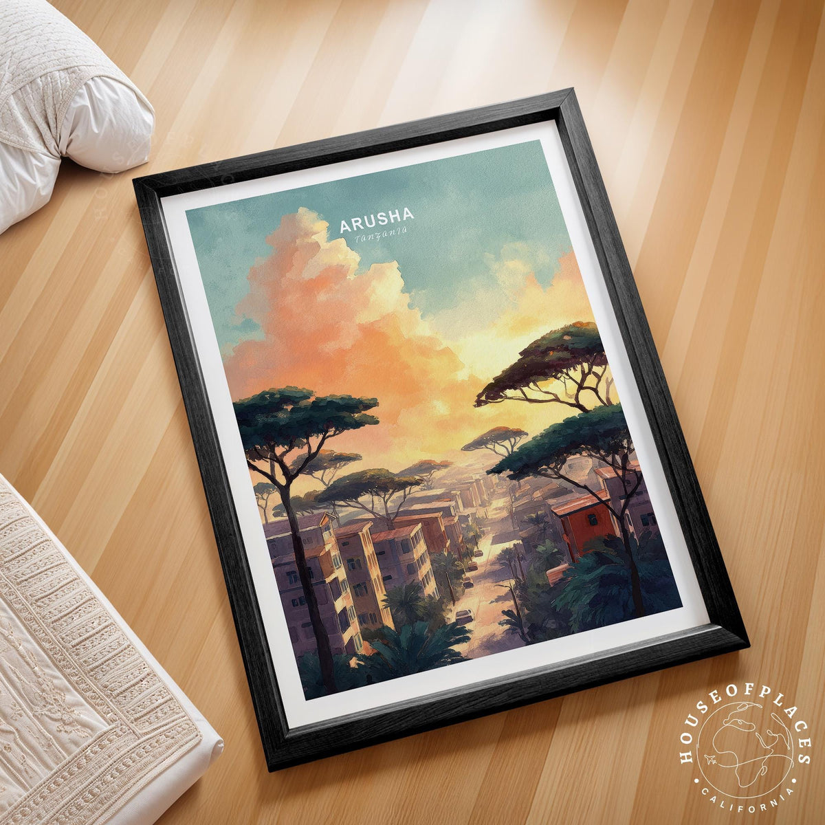 Arusha travel poster – view 2