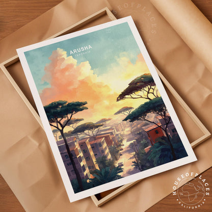 Arusha travel poster – view 4