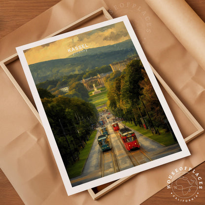 Kassel travel poster – view 4