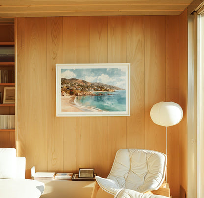 Laguna Beach travel poster – view 6