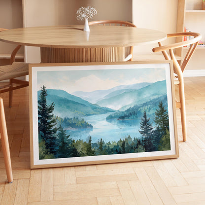 Lake George travel poster – view 6