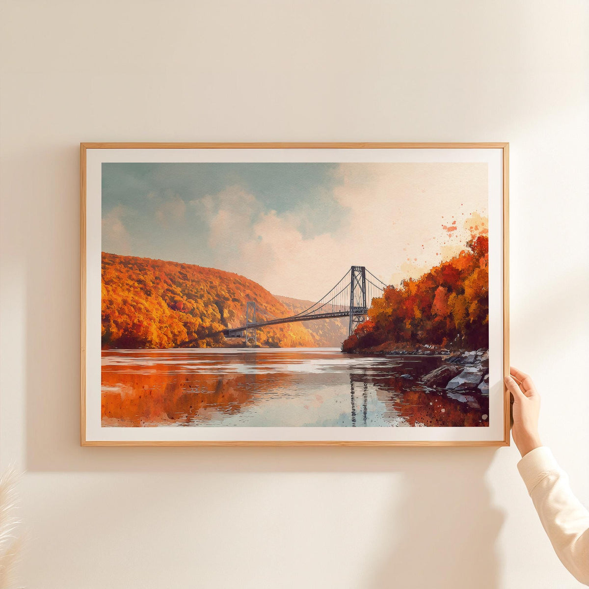 Hudson River Valley travel poster – view 2