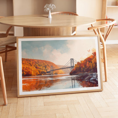 Hudson River Valley travel poster – view 6