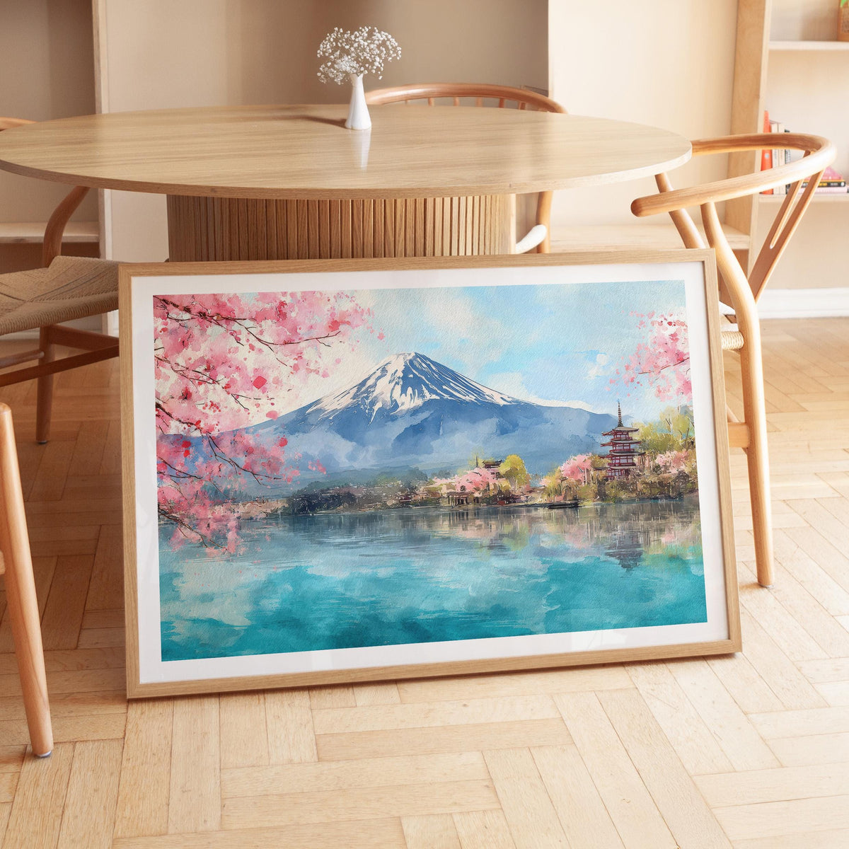 Mount Fuji travel poster – view 6