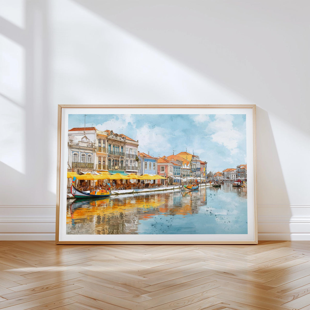 Aveiro Travel Poster – Portuguese Wall Art Print