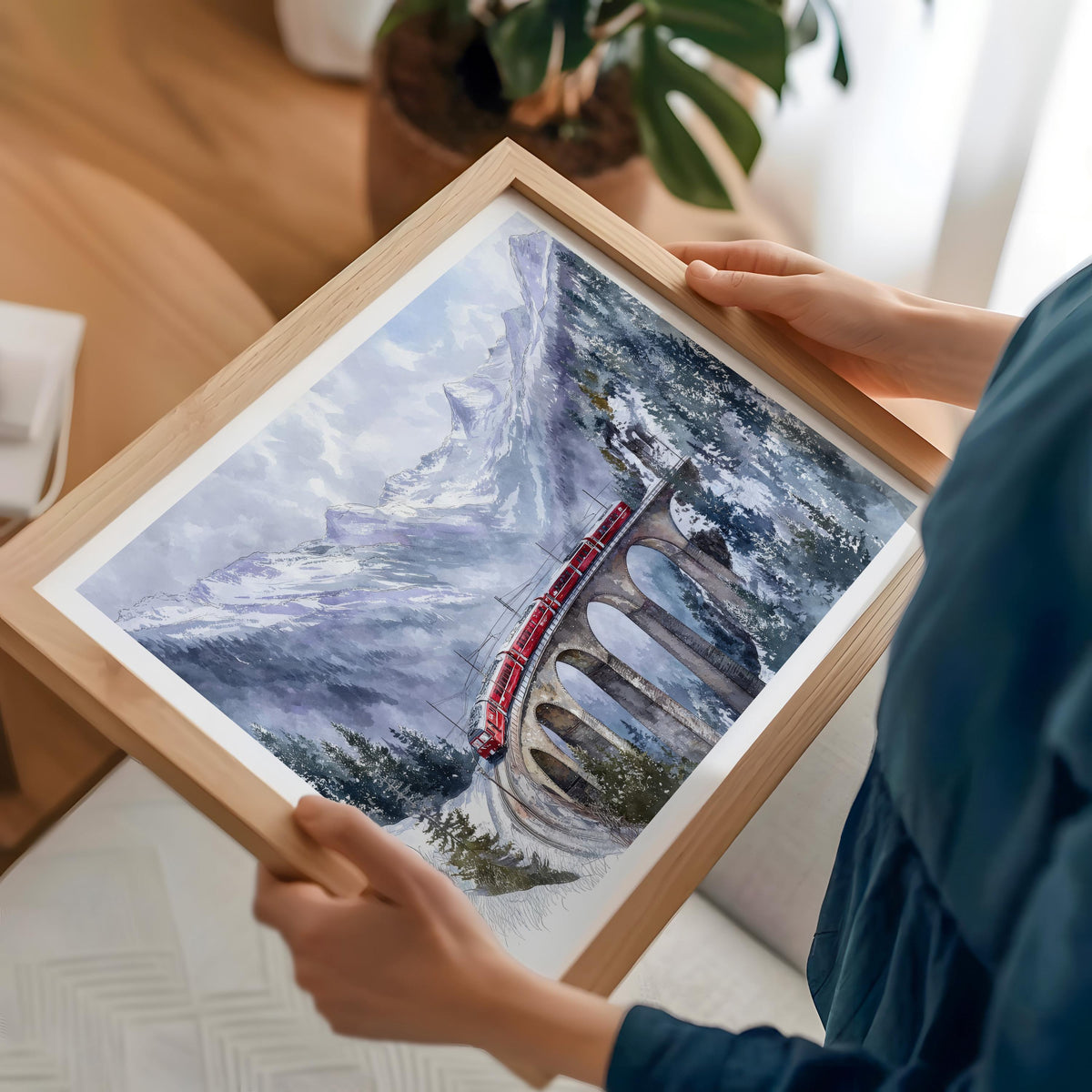 Glacier Express travel poster – view 7