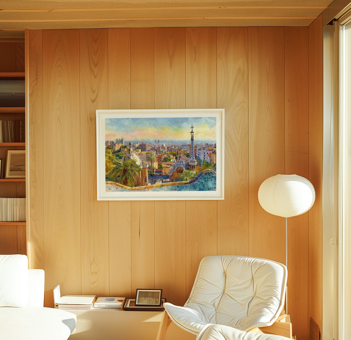 Barcelona travel poster – view 4