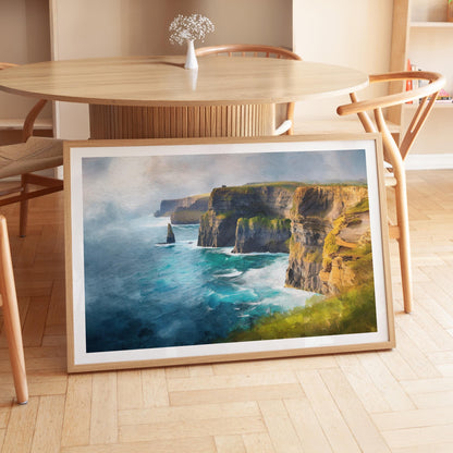 Cliffs of Moher travel poster – view 6