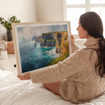 Cliffs of Moher travel poster – view 3