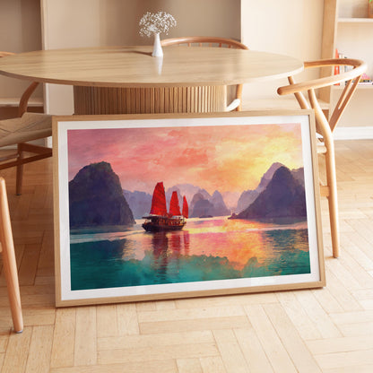 Ha Long Bay travel poster – view 6