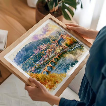 Heidelberg travel poster – view 7