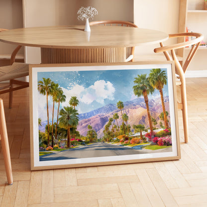 Palm Springs travel poster – view 6