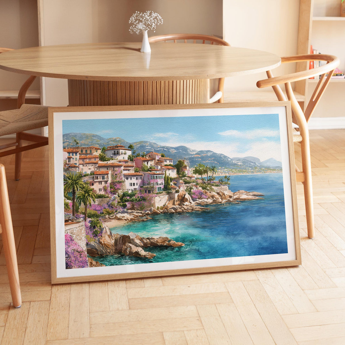 French Riviera travel poster – view 6