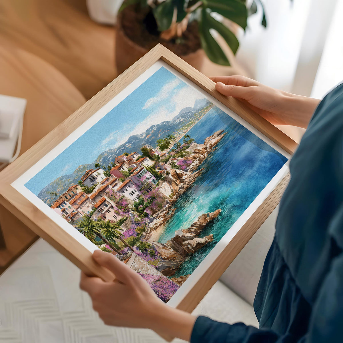 French Riviera travel poster – view 7