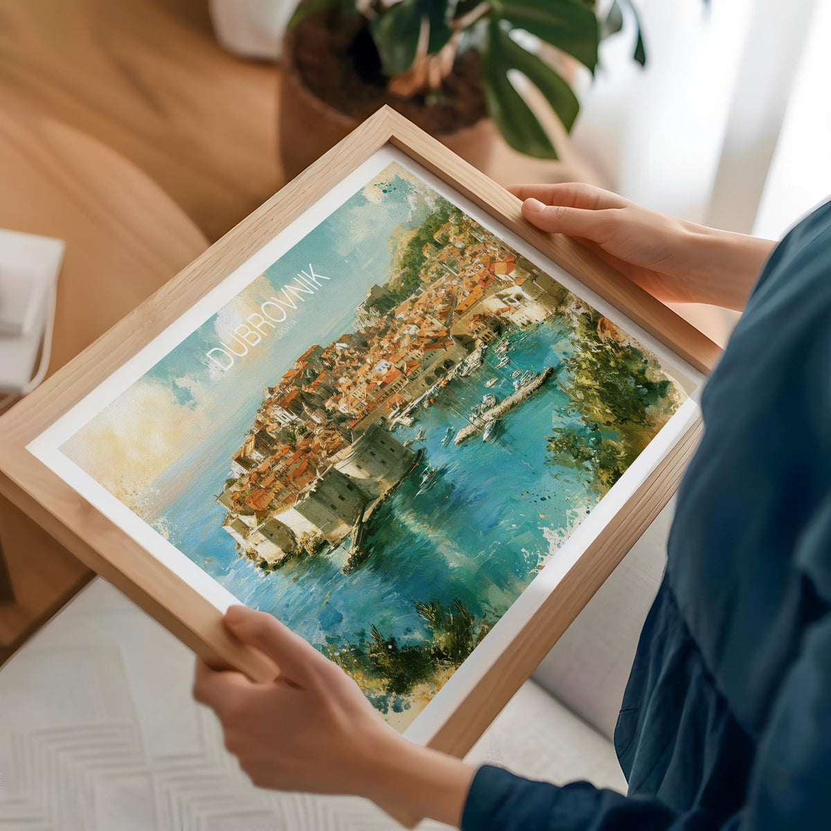 Dubrovnik travel poster – view 7