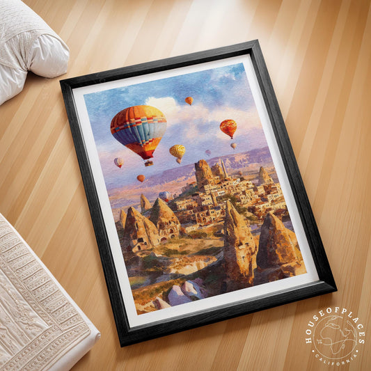 Cappadocia travel poster – view 2