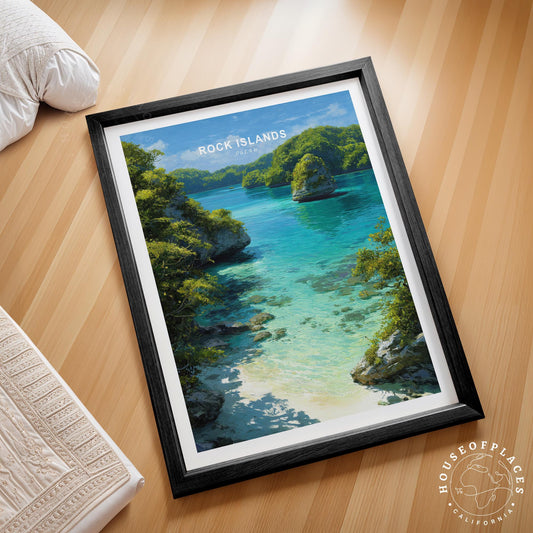 Rock Islands travel poster – view 2