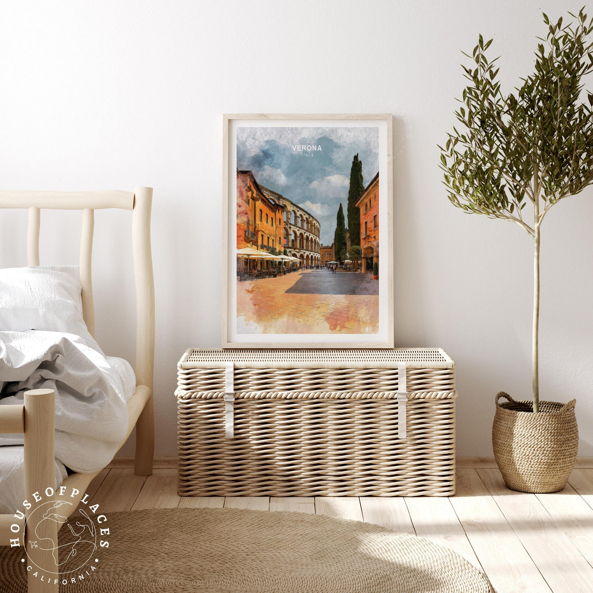 Verona travel poster – view 3