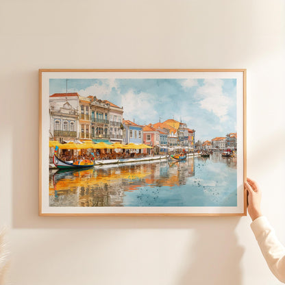 Aveiro travel poster – view 2