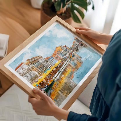 Aveiro travel poster – view 7