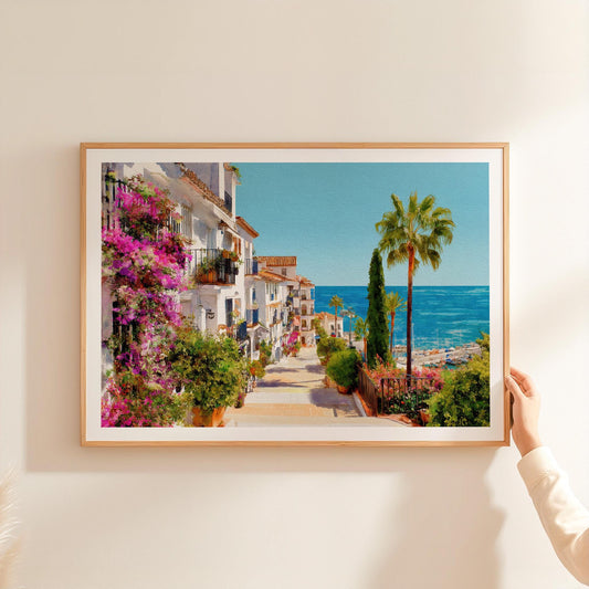 Costa del Sol travel poster – view 2