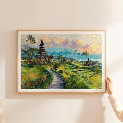 Bali travel poster – view 2