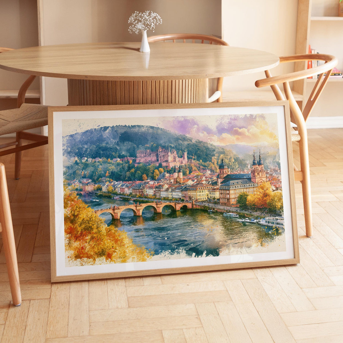 Heidelberg travel poster – view 6