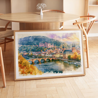 Heidelberg travel poster – view 6