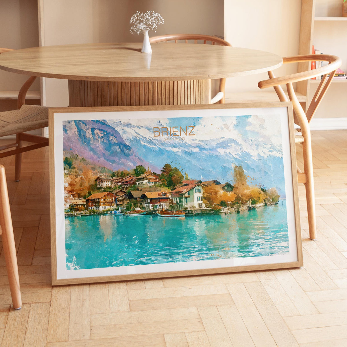 Brienz travel poster – view 6