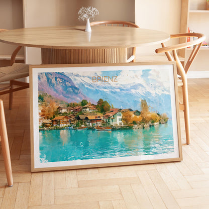 Brienz travel poster – view 6