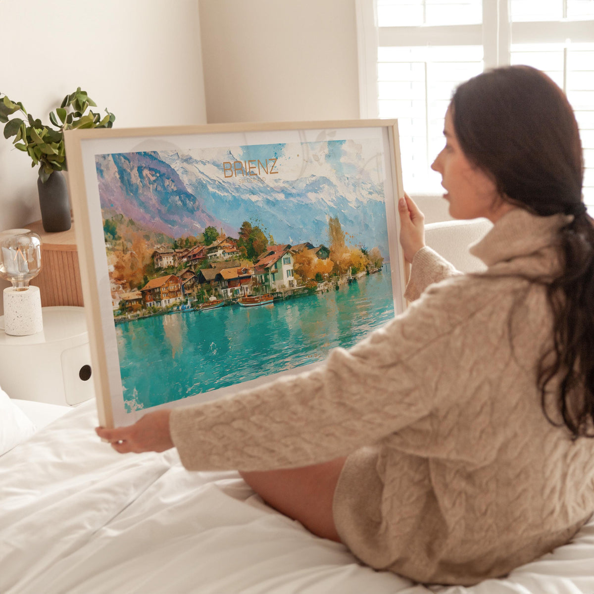 Brienz travel poster – view 3
