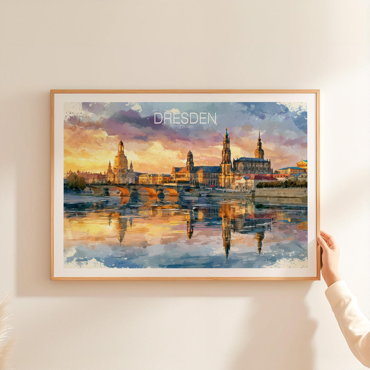 Dresden travel poster – view 2
