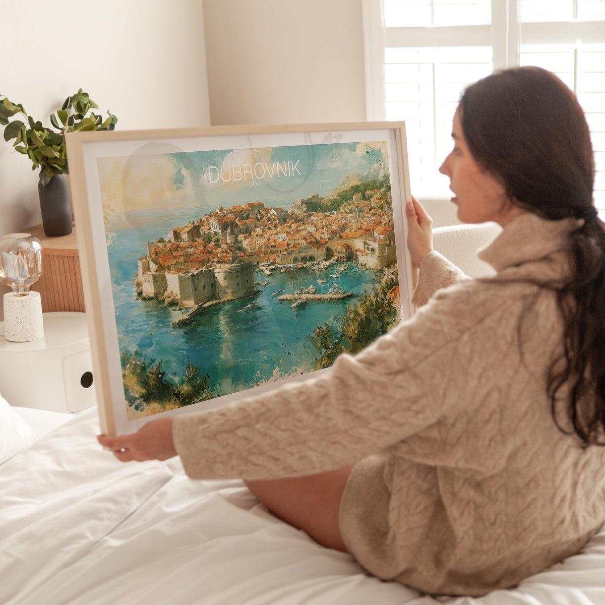 Dubrovnik travel poster – view 3