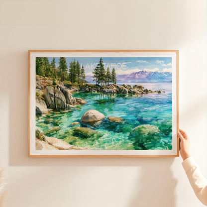Lake travel poster – view 2