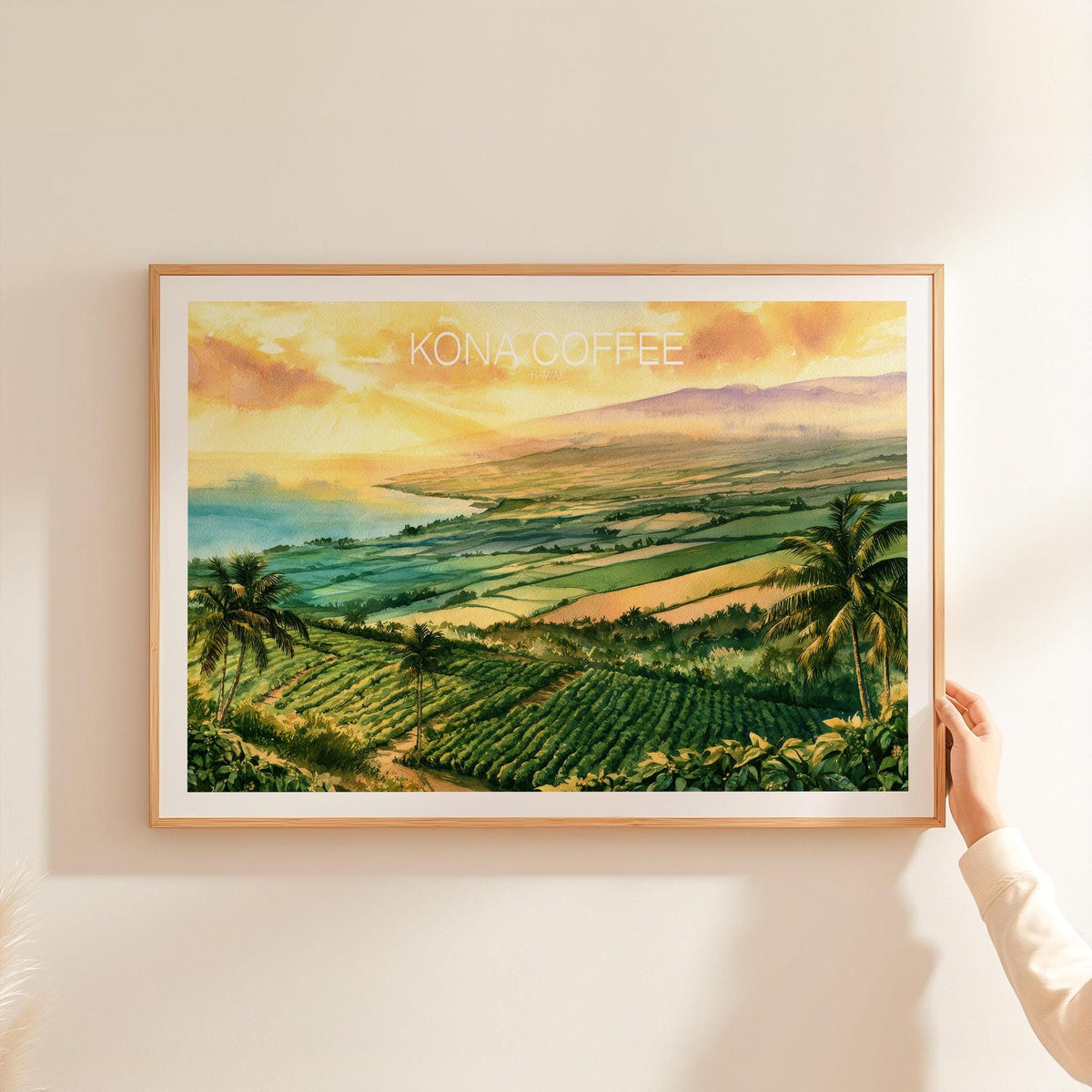 Kona Coffee travel poster – view 2