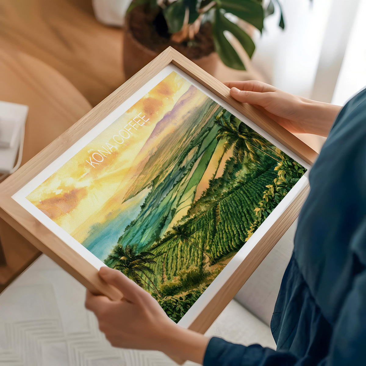 Kona Coffee travel poster – view 7