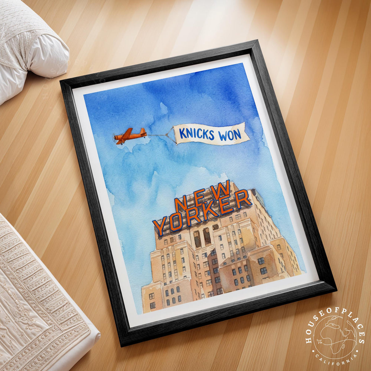 New York Basketball Jalen Brunson travel poster – view 2
