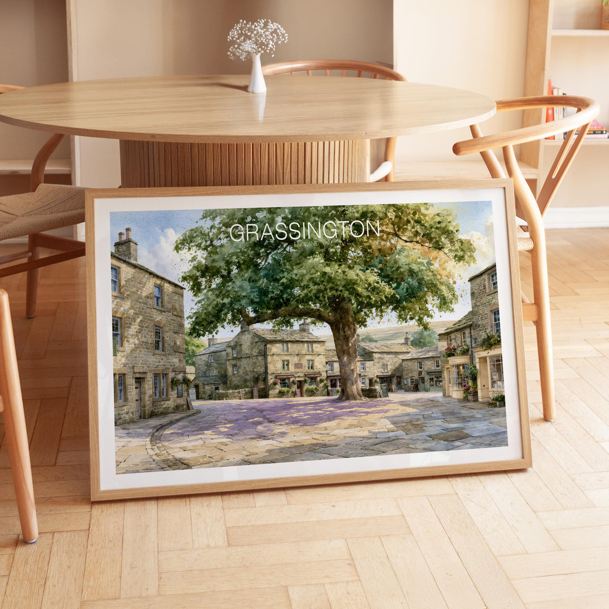 Grassington travel poster – view 6