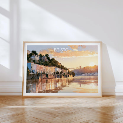 Bristol Travel Poster – United Kingdom Wall Art Print
