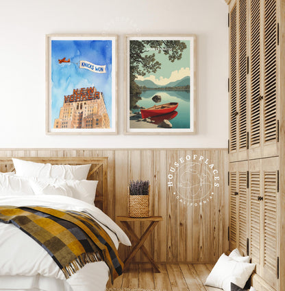 New York Basketball Jalen Brunson travel poster – view 7