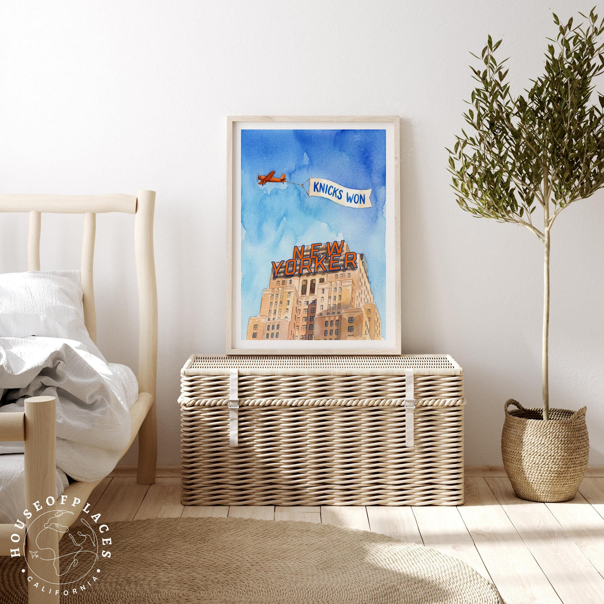 New York Basketball Jalen Brunson travel poster – view 3